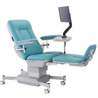 Luxury Hospital Furniture Adjustable Blood Donation Chair Medical Electric Hospital Dialysis Chair (UL-22MD68)