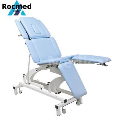 Adjustable 6 Sections Examination Table Electric Physiotherapy Treatment Table