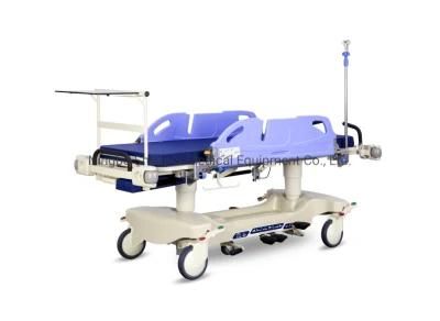 Emergency Stretcher Trolley Medical ABS Plastic Hospital Patient Transport Ambulance