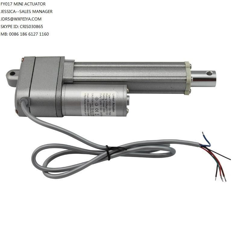 12V 24V DC Mini Linear Actuator with Potentiometer IP65