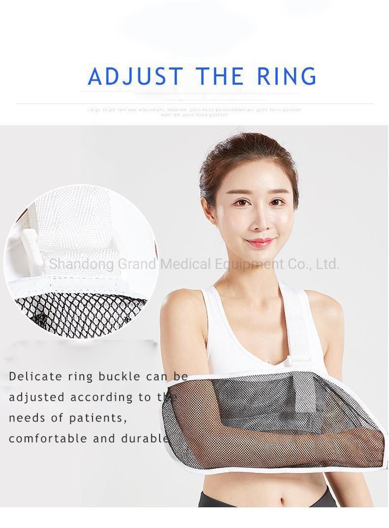 Breathable and Comfortable Meidcal Arm Brace Support for Nursing of Injured Arm