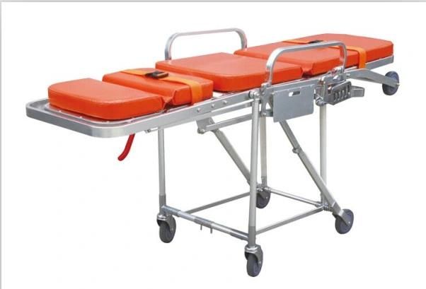 Wheelchair Ambulance Medical Stretcher Automatic Loading Hospital Furniture (SLV-3E)