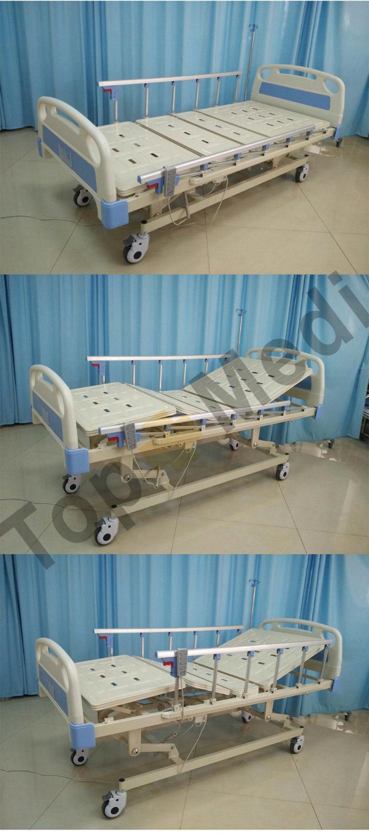 Medical Home Care Equipment Adjustable 3 Function Electric Power Hospital Bed Prices