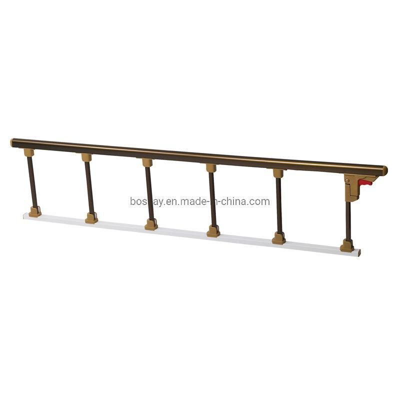 Aluminium Alloy Collapsible Hospital Bed Rail Handrail Handle 4/5/6 Bars