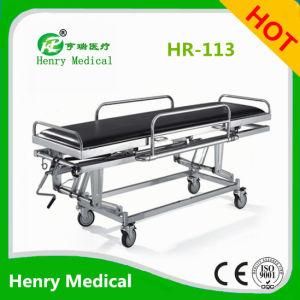 Stainless Steel Emergency Stretcher/ Transport Stretcher/Hospital Stretcher