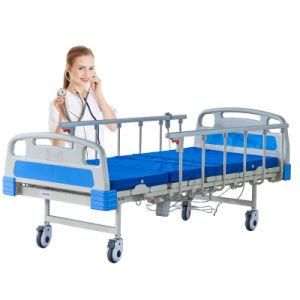 One Function Hospital Electric Medical ICU Bedridden Adjustable Patient Bed