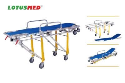 Lotusmed-Stretcher-01013-F Aluminum Alloy Automatic Loading Stretcher