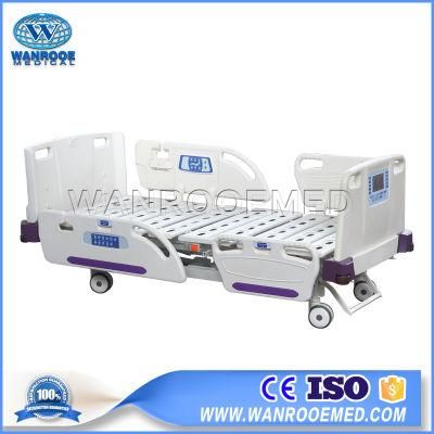 Bae522ec Medical ICU Care Adjustable Five-Functions Electric Hospital Patient Bed