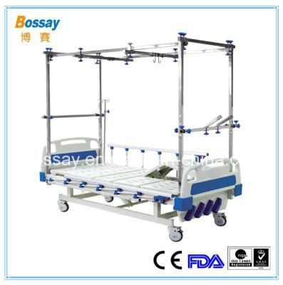 4-Cranks Orthopedic Hospital Bed Traction Medical Bed