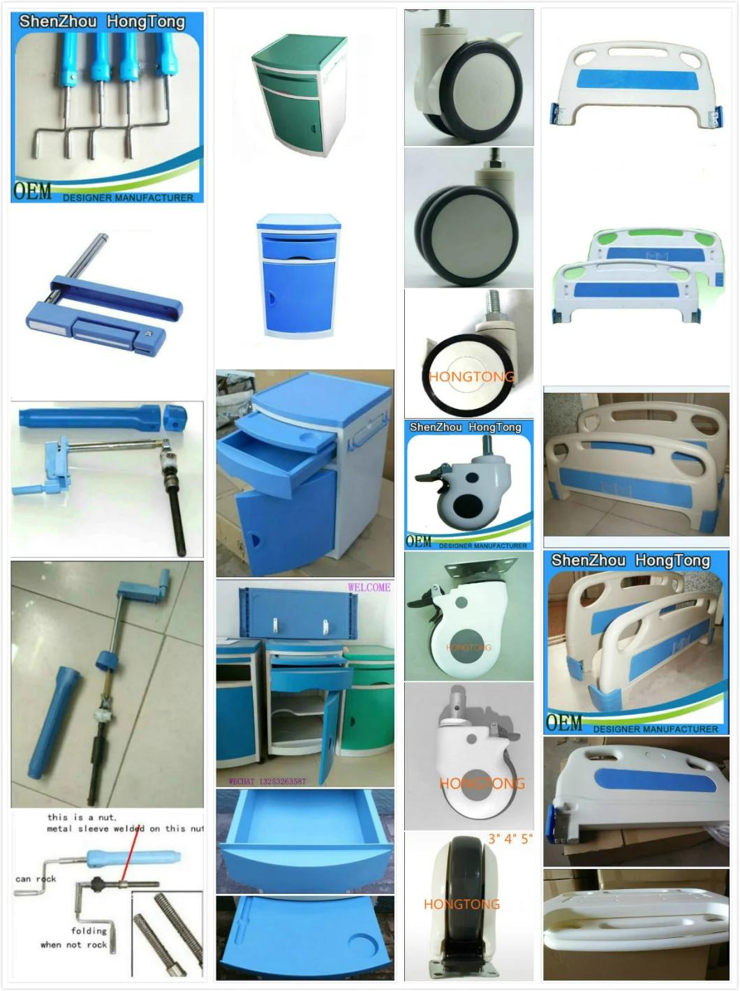 Retractable Crank Handle Accessories / Foldable Handle for Hospital Bed