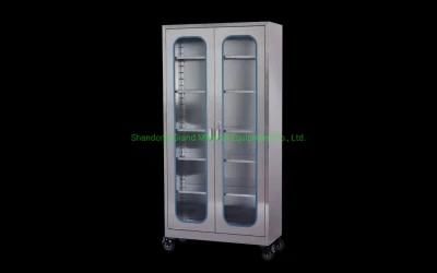 Medical Furniture Stainless Steel Hospital Dental Instrument Cabinet Hospital Cabinet, Office Hotel Hospital School Bank