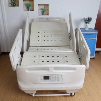 ICU Electric Five Functions Hospital Patient Bed with Weighing Scale Function