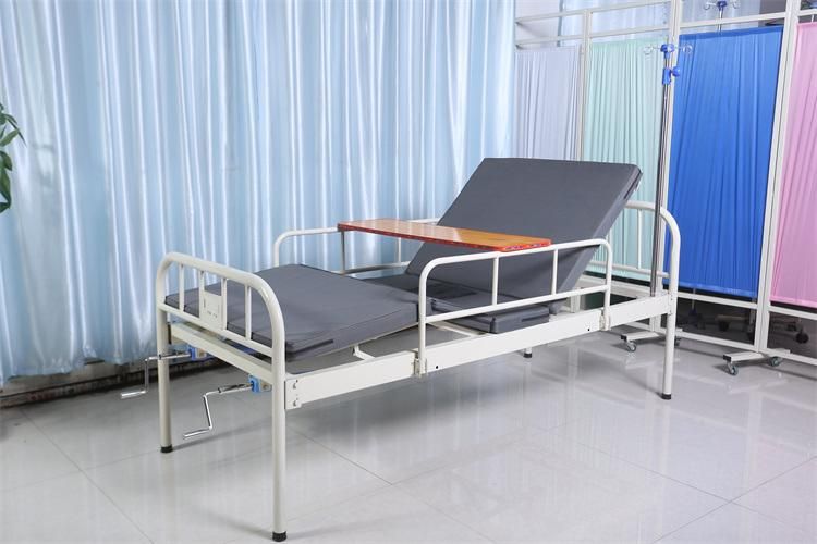 Cheap Price Single Crank Manual Medical Hospital Bed