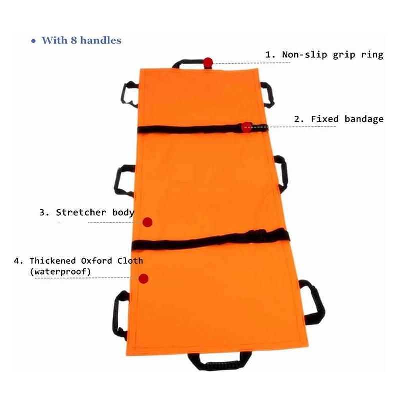 High Quality Folding Stretcher Foldable Soft Stretcher Emergency Rescue Stretcher Easy to Carry