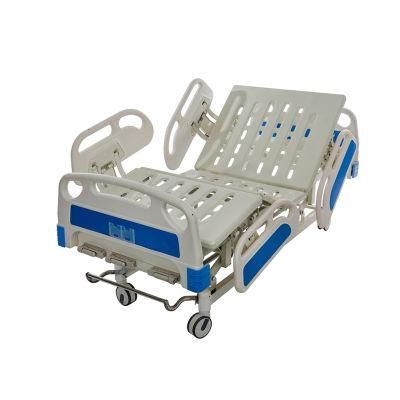 Low Price Three Functional Folding Medical Manual Hospital Bed