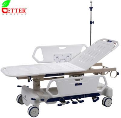 Emergency Hydraulic Patient Transfering Stretcher/Trolley for ICU