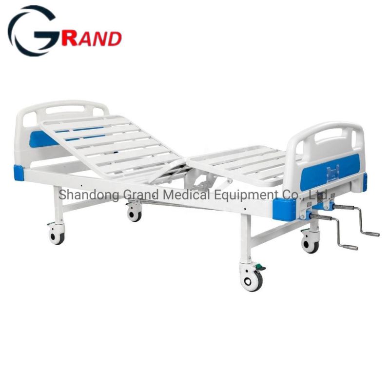 Popuar Yuda Hospital Furniture Supplier One/Two/Three Function Adjustable Hospital Patient Bed Medical Nursing Bed for Health Care