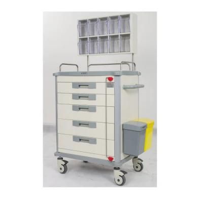 Chinese Mamufacturer Hot Sales Medical Equipment Emergency Anesthesia Cart Trolley Prices