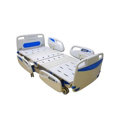 with CE Approved 5 Functions Medical Sickbed Automatic Hospital Patient Bed for Sale