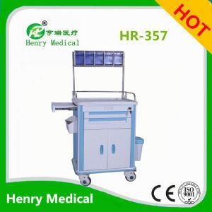 ABS Medical Nursing Trolley/Hospital Cart Anesthesia Trolley for Hospital