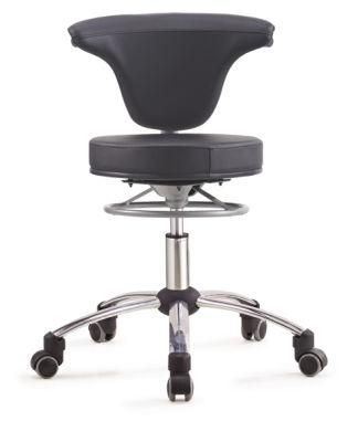 Ergonomic Round Seat Adjstable Dental Chair Medical Stool