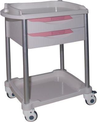 High Quality Multi-Purpose ABS Rescue Treatment Nursing Trolley for ICU Operating Room