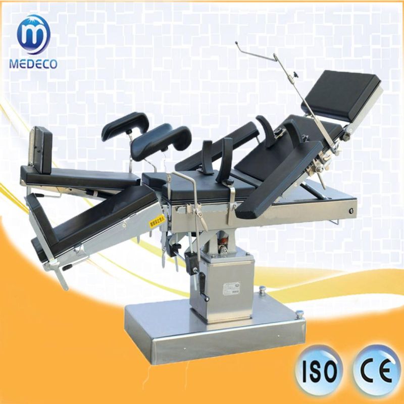 Hospital & Clinic Room Manual Control Operating Table Side Surgical Table with CE