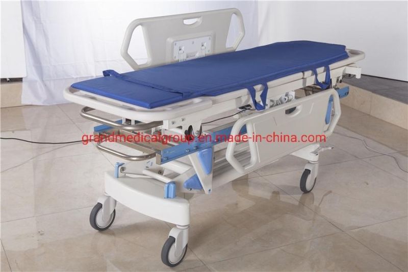 Grand Manufacture Surgical Equipment Manual Stretcher Cart Wholesale Aluminum Alloy Ambulanc Stretcher Cart