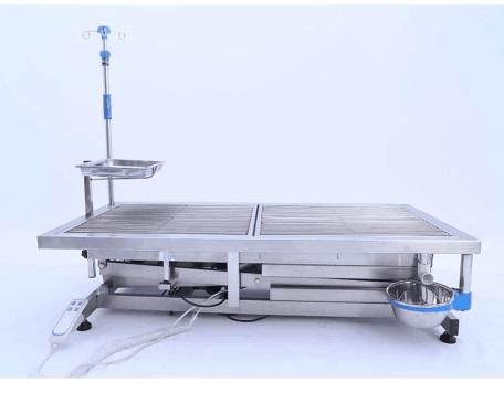 Veterinary Instrument Animal Equipment Vet Electric Delivery Bed Cold Rolled Steel Veterinary Operating/Operation Examination Table