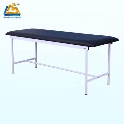 Flat Black Examination Table Price for Hospital Used