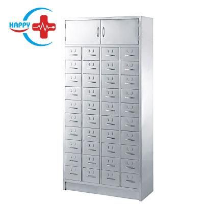 Hc-M080 Stainless Steel Metal Kernel Medicine Cabinet Cupboard with Drawer for Hospital