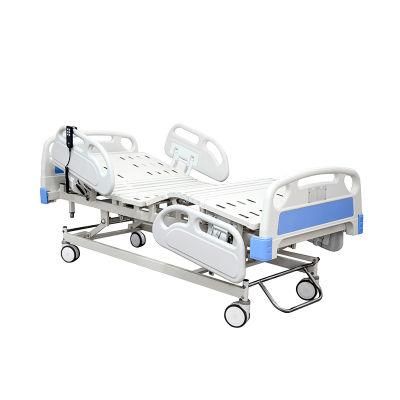 ICU Clinic Adjustable Three Function Electric Hospital Bed for Patient