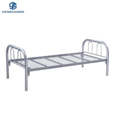 Durable School Bedroom Metal Single Bed