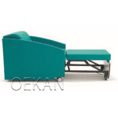 Hospital Furniture Treatment Room Single Accompany Sofa Bed Clinic Resting Recliner Sofa