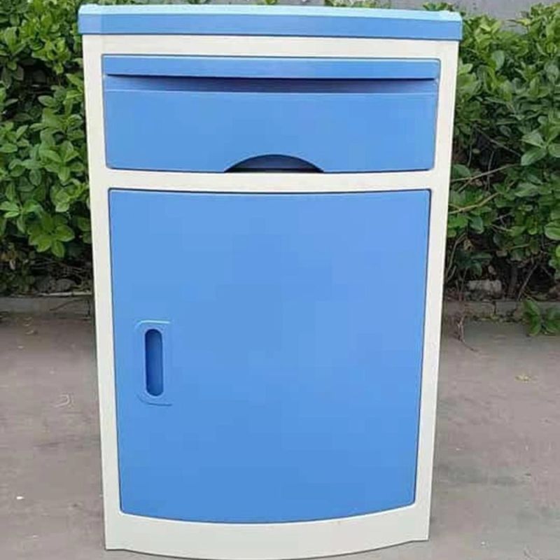 High Quality ABS Plastic Medical Hospital Bedside Cabinet Bedside Table Bedside Locker