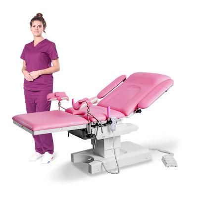 A99-7 Saikang Professional Foldable Medical Examination Operation Bed Electric Gynecology Delivery Table Price