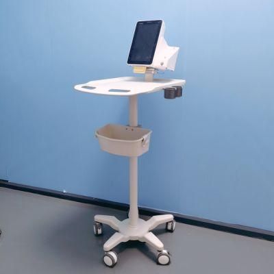 Humanized Hospital Medical Mobile Medical Patienting Monitor Cart ECG Trolley