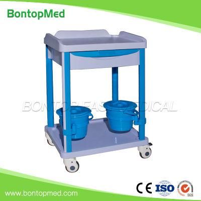 OEM ODM Hospital ABS Popular Medication Trolley/Treatment Trolley