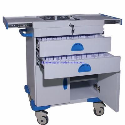 Hospital Medical Trolley in Hospital Mobile Crash Emergency Cart