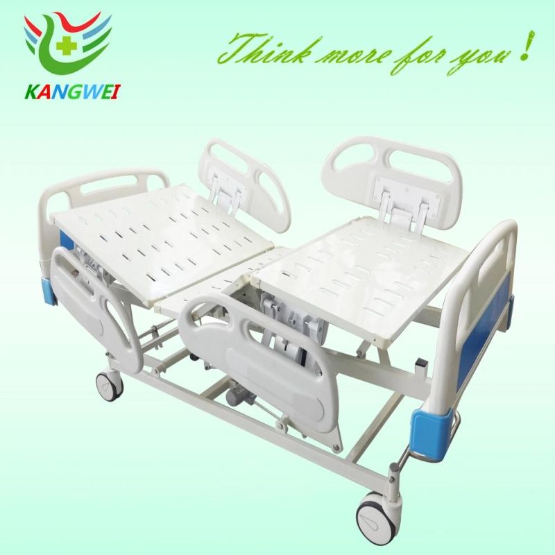 Medical Hospital Bed with Five Function Electric ICU Bed (SLV-B4150)