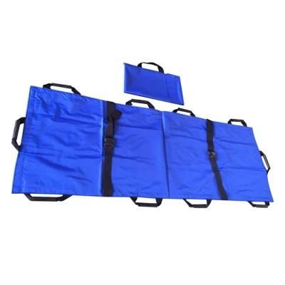 Lightweight Portable Professional Hospital Ambulance Carry Sheet Stretcher with Bag
