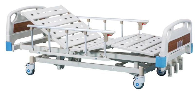 Three Function Manual Medical Hospital Bed Crank Bed Cheap Beds (Shuaner SAE-YC-3A)