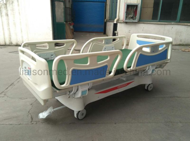 Mn-Eb003 Hospital ICU Manual Crank Five Functions Patient Electric Bed