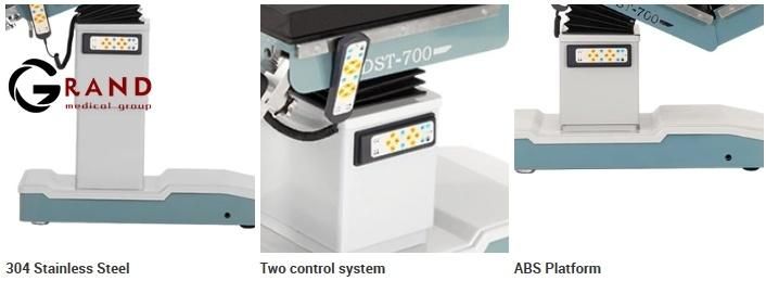 Hospital Equipment Medical Electric Surgical Examination C-Arm Multi Function Table Orthopedic Imaging Intergrated Operating/Operation Bed