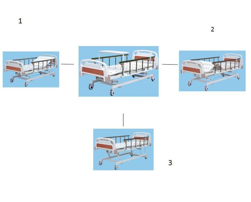 Nursing Bed Three Functional Electric Hospital Bed