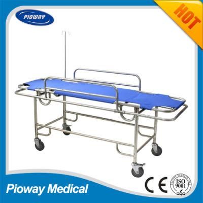 Hospital Stainless Steel Foldable Emergency Rescue Bed / Stretcher (RC-B3)