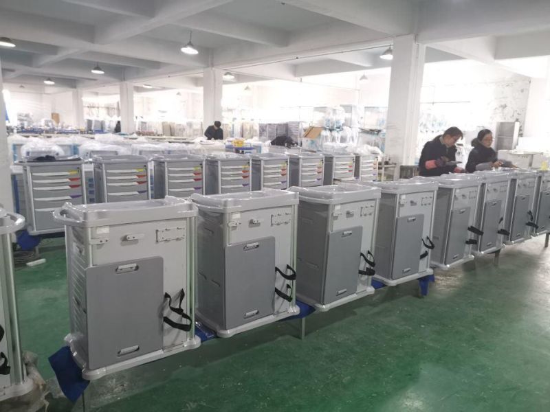 China Made Two Years Warranty Medication Trolley with CE&ISO Certification