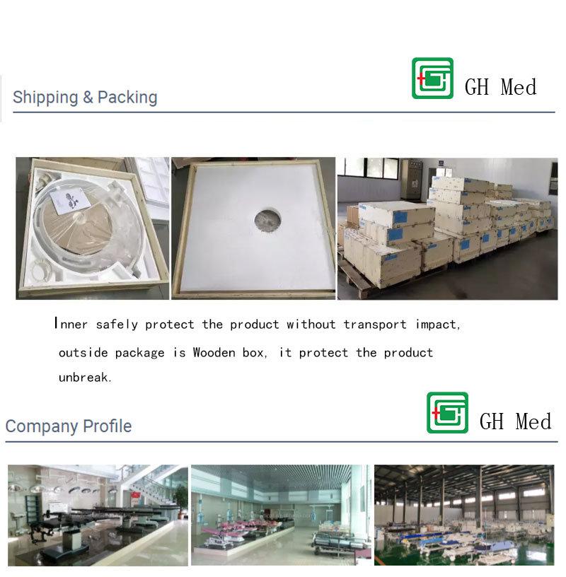 Hospital Manual Adjustment Emergency Stretcher Bed