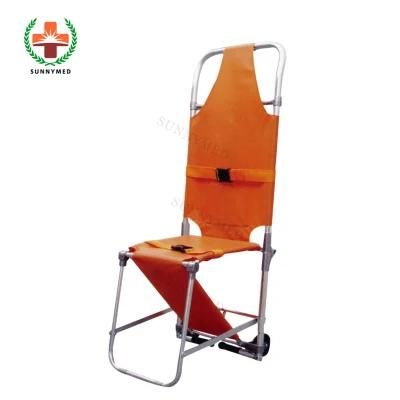 Sy-K015 Medical Portable Light Weight Folding Aluminum Alloy Stretcher