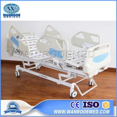 Bam301 Medical Metal Clinic Manual 3 Crank Hospital Simple Nursing Beds for Patient